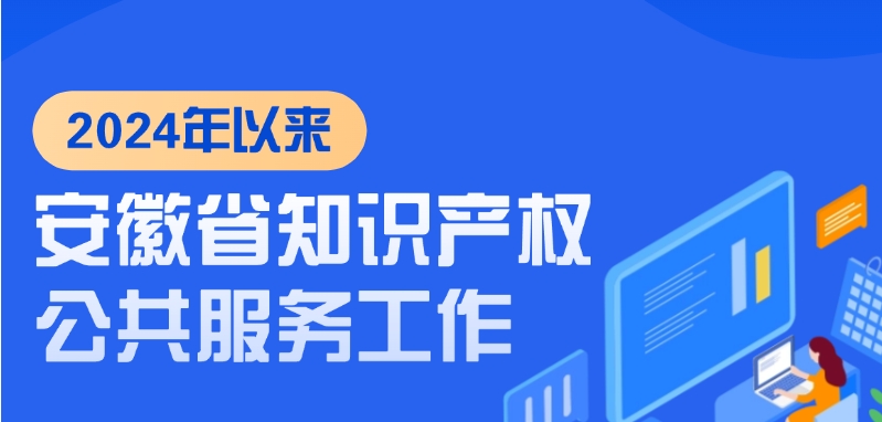 一图读懂 | 2024年以来安徽省知识产权公共服务工作
