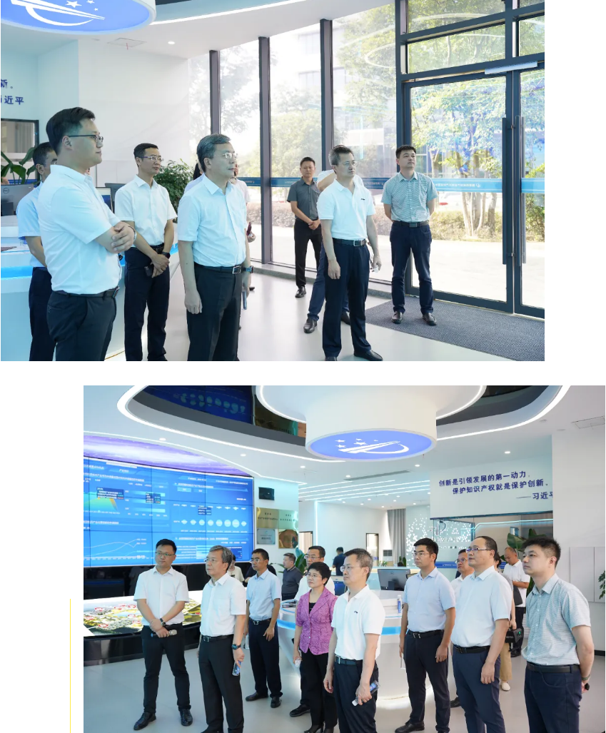 云南省人社厅代表团莅临公司园区调研